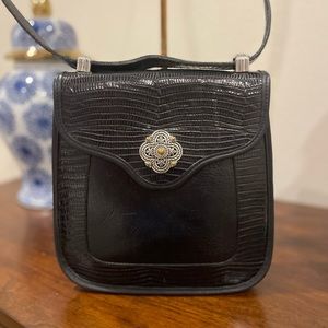 Brighton leather handbag in Black